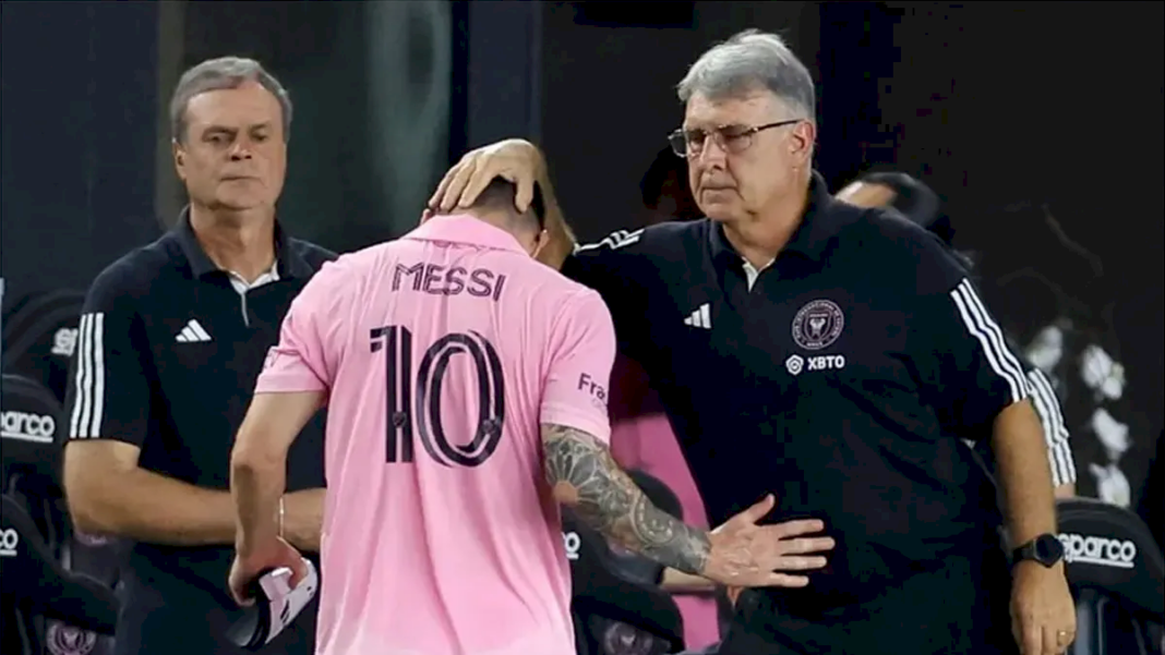 «el-paso-del-tiempo»:-el-fuerte-mensaje-del-tata-martino-sobre-el-futuro-de-lionel-messi-en-la-mls