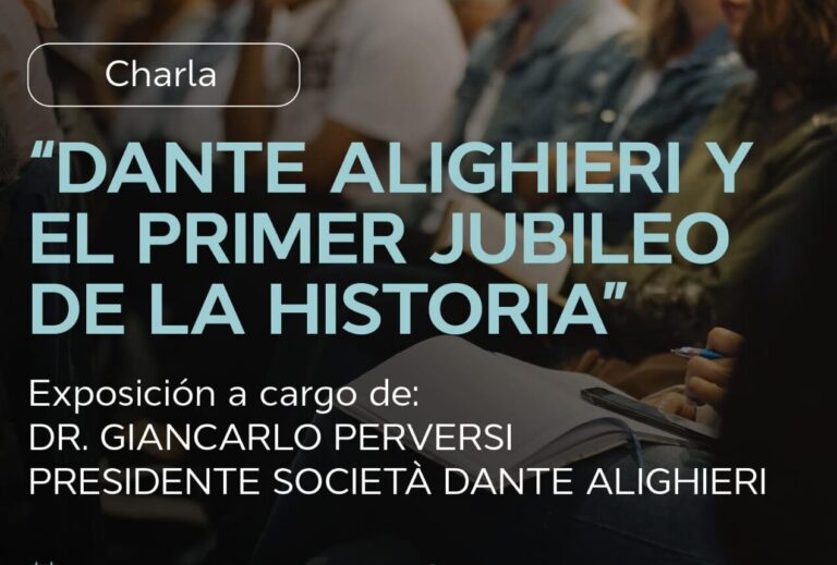 Charla: Dante Alighieri y el Primer Jubileo de la Historia