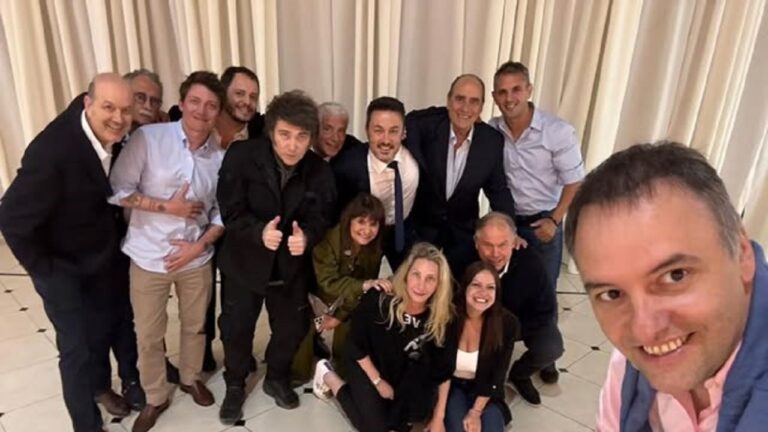 Javier Milei encabezó los festejos y la reunión cumbre en la Quinta de Olivos