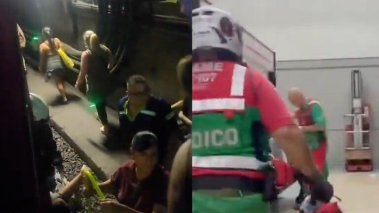 Momento de pánico en el subte porteño: una formación atropelló a un hombre de 80 años