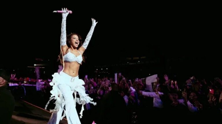 Inesperado: Emilia Mernes no llenó el campo en Punta del Este y estalló la polémica en redes