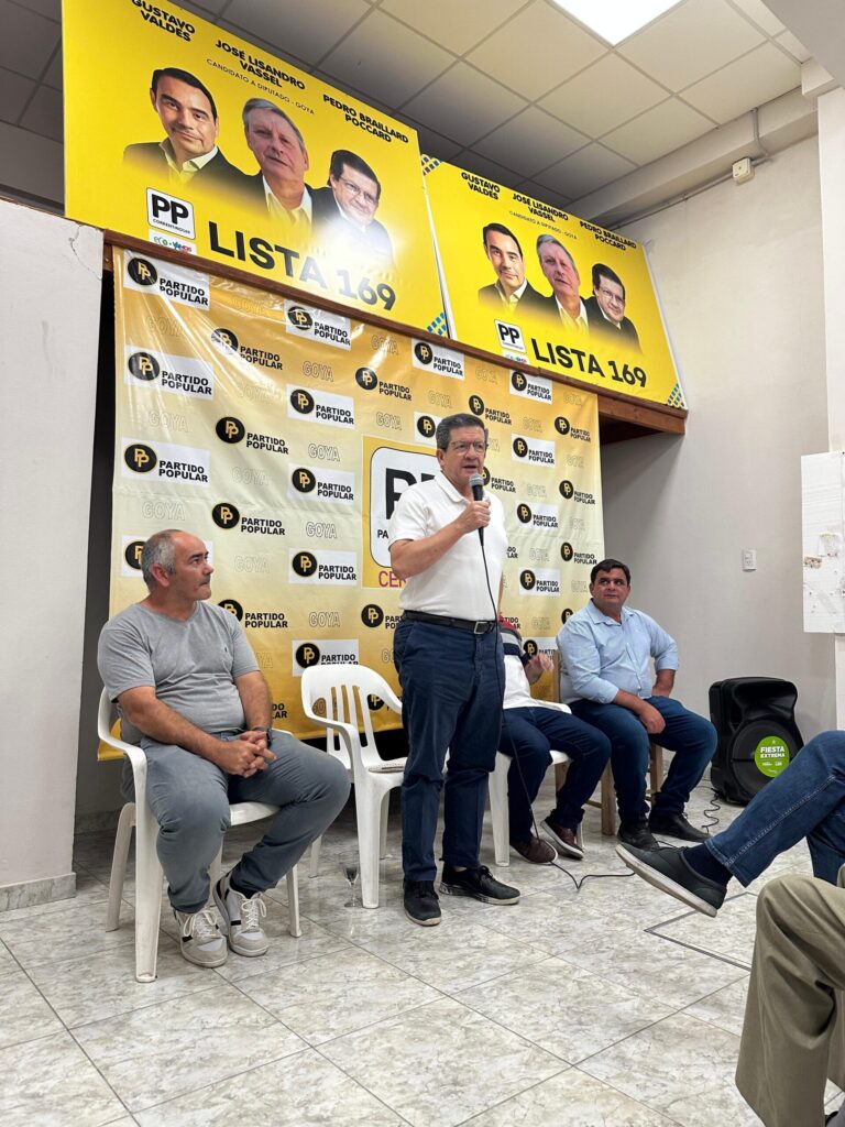 Reunión partidaria en Goya: El Partido Popular delinea pautas de trabajo para el año electoral