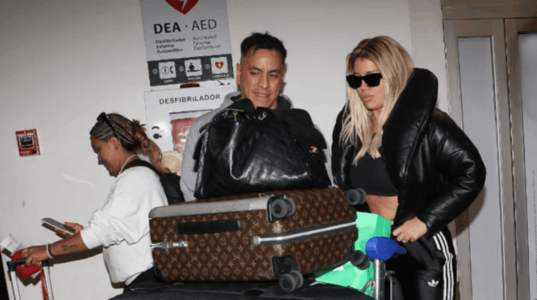 Wanda Nara regresó al país y un detalle llamó la atención.